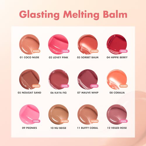 romnd Glasting Melting Balm 07 Mauve Whip – effet gloss délicat et durable