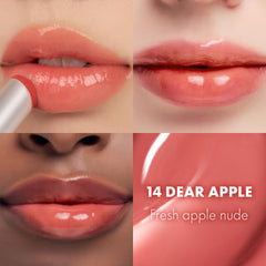 rom&nd GLASTING MELTING BALM 14 Dear Apple offre une hydratation durable grâce à des huiles végétales