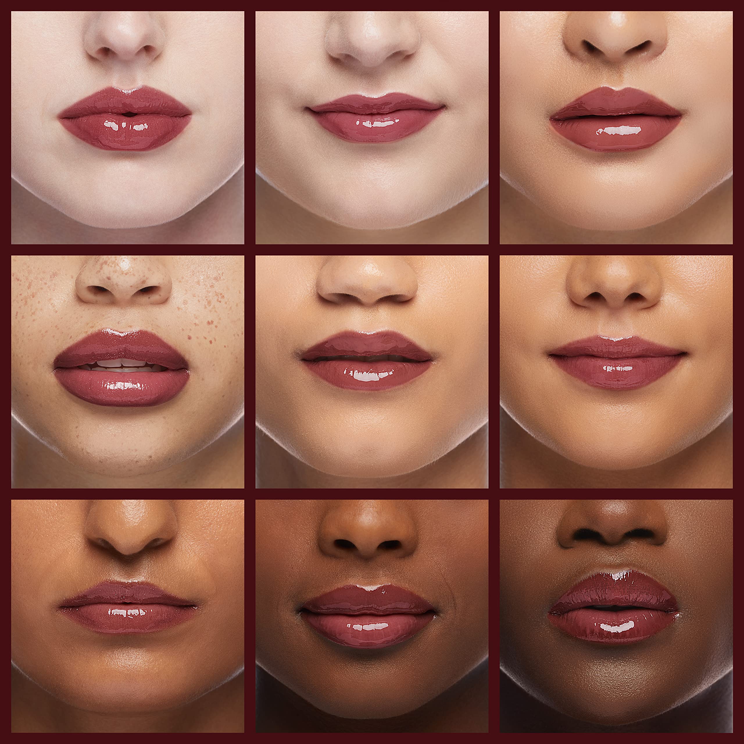 romnd Juicy Lasting Tint 21 Deep Sangria couleur en couches idéale gradient