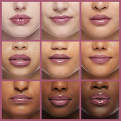 rom&nd JUICY LASTING TINT #33 BARE VINE — application précise pour un contour des lèvres net et facile.