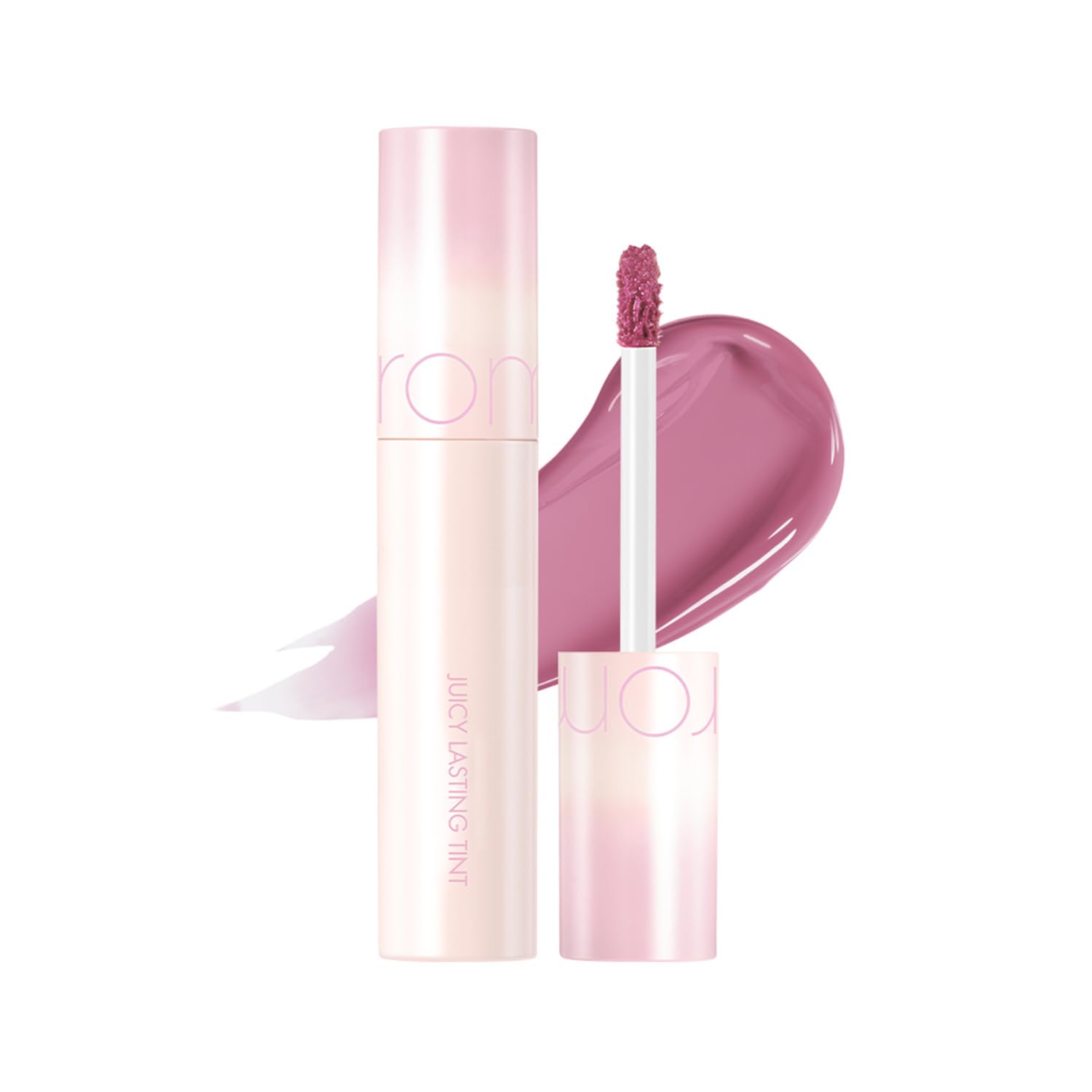 rom&nd JUICY LASTING TINT #33 BARE VINE — bouteille élégante, teinte durable et naturelle.