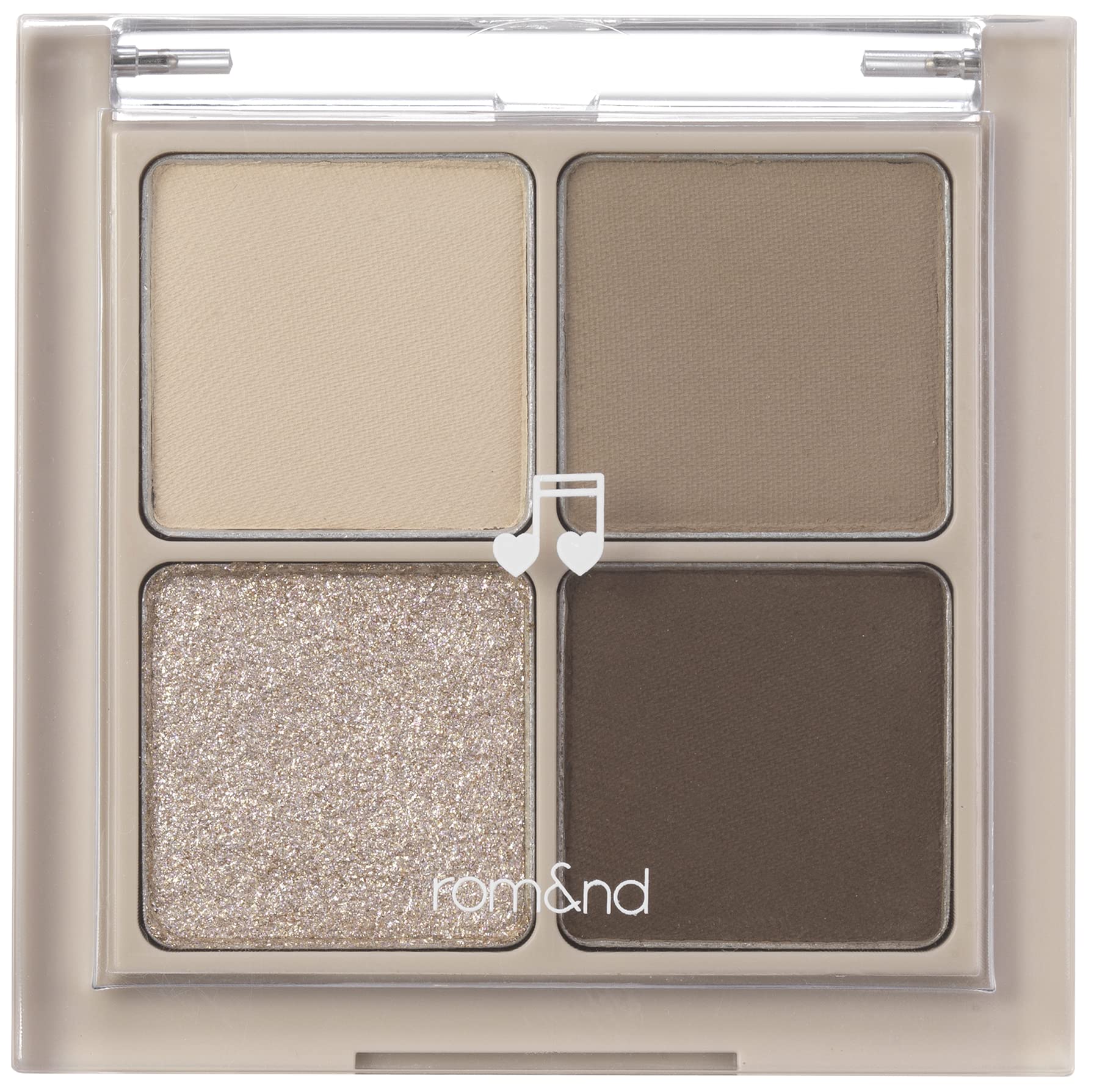 Romnd palette ombres bases: base veloutee ideale pour un regard lumineux au quotidien.