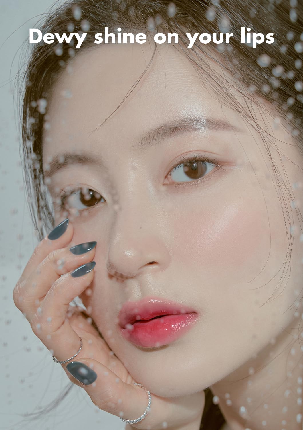 romnd TEINT AQUEUX DEWY·FUL 02 PÊCHE SALÉE — couleur vive et durable avec sensation hydratante.