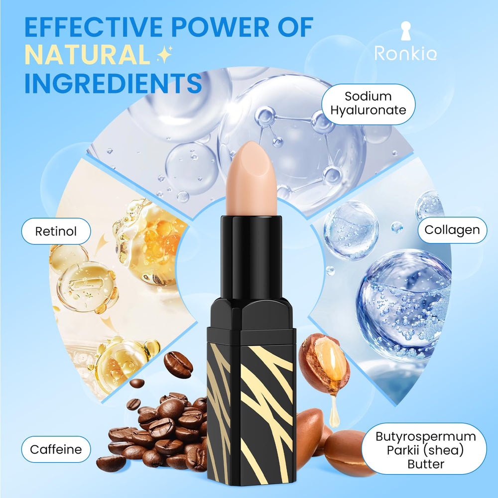 RONKIE Stick Caféine Yeux, routine quotidienne simple et efficace.