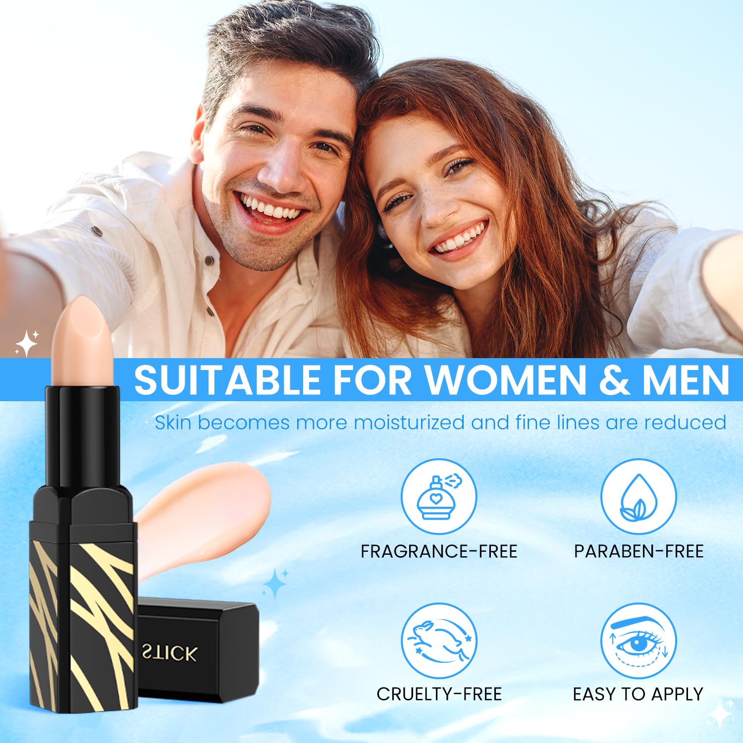 RONKIE Stick Caféine Yeux, solution nomade pour une routine beauté.