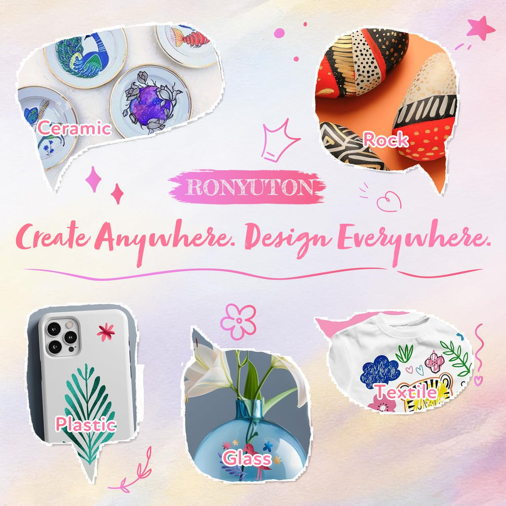 RONYUTON accessoire beauté ongles pour designs variés.
