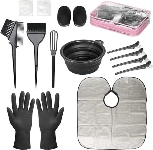 ROOHUA boîte de rangement teinture, organisation pratique pour outils.
