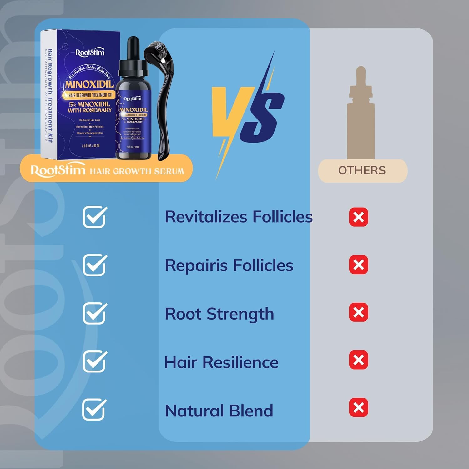 RootStim conseils d'utilisation sûrs pour une routine capillaire efficace.