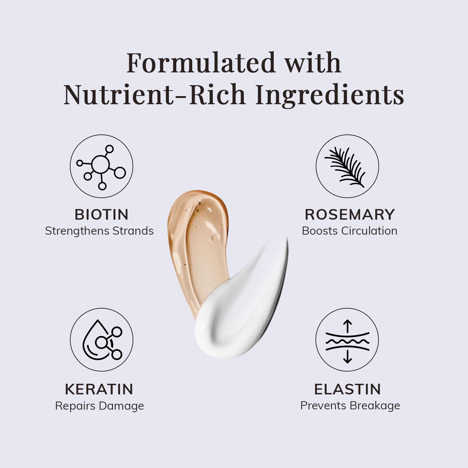 Ingrédients naturels RootStim: aloe vera, gingembre et tea tree