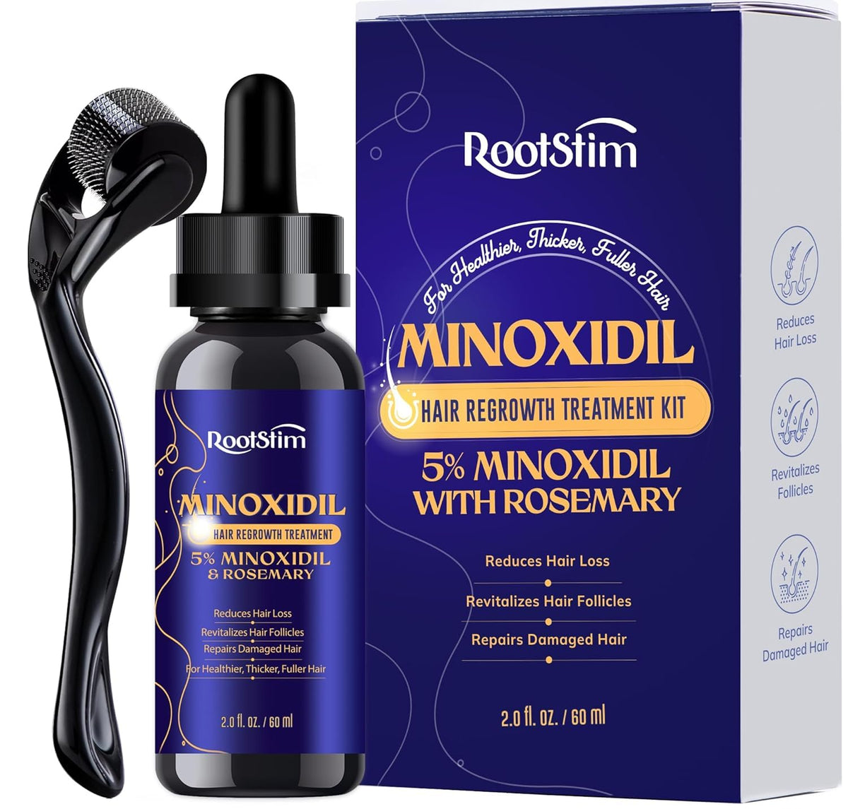 RootStim minoxidil spray 60 ml favorise une repousse capillaire ciblée