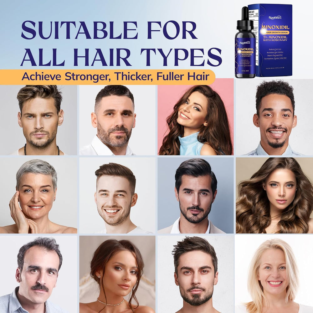 RootStim rosemary botanical illustration emphasizing natural conditioning.