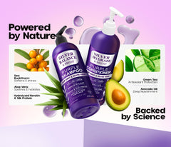 Roottina Extrait de riz violet, neutralise les reflets jaunes et apporte de la brillance.
