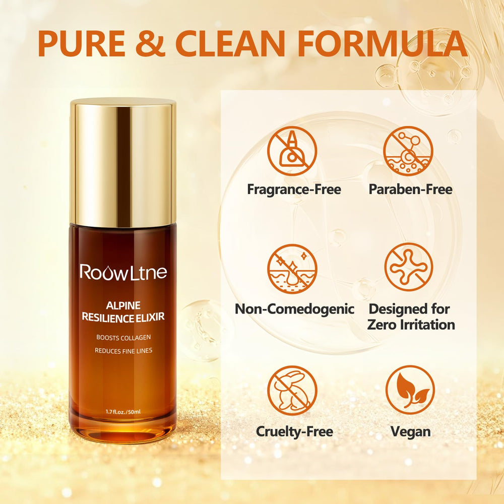 RoowLtne Sérum Retinol Visage et Cou: éclat et uniformité du teint.
