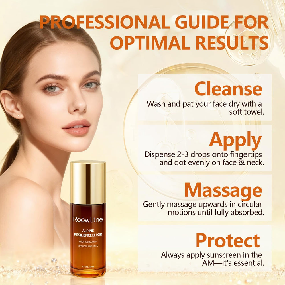 RoowLtne Sérum Retinol Renouvellement Peau: teint plus lumineux et homogène.