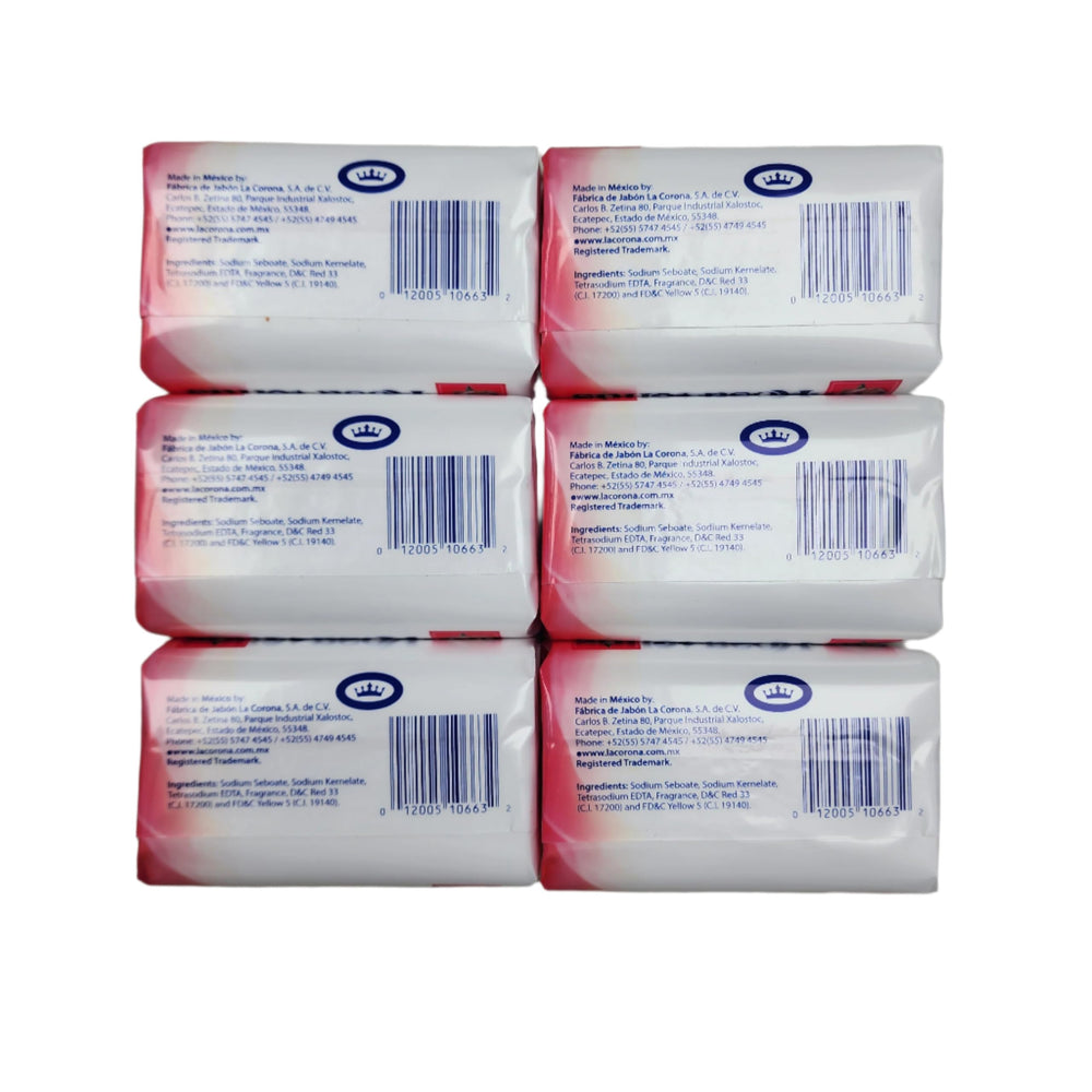 Gros plan sur le savon Rosa Venus rose, texture agréable, adapté à une utilisation quotidienne.
