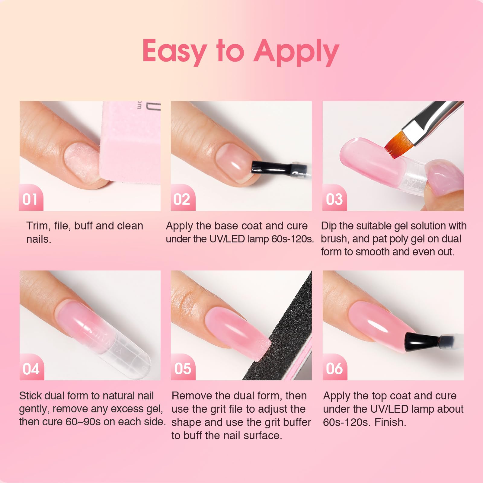 Rosalind Base Coat et Top Coat offrent adhérence et brillance durables.