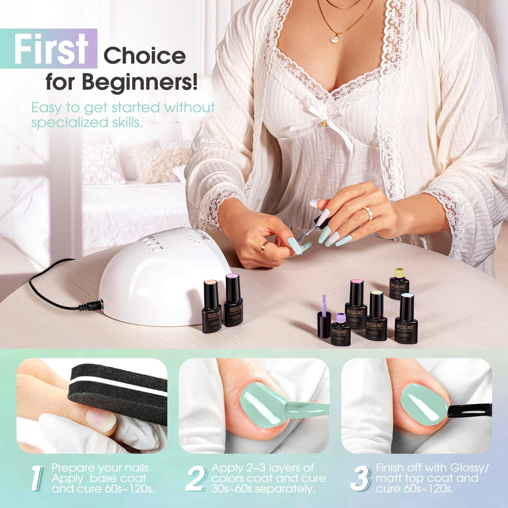 Rosalind base et top coat non inclus pour personnaliser votre kit.
