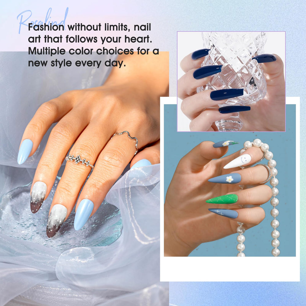 ROSALIND bouteilles vernis gel mini 5 ml pratiques à transporter.