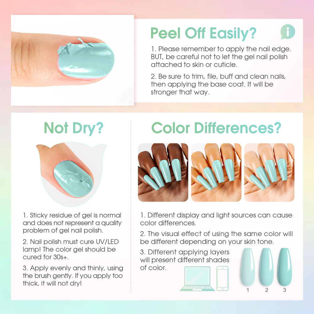ROSALIND coffret cadeau vernis gel, parfait pour offrir et découvrir.
