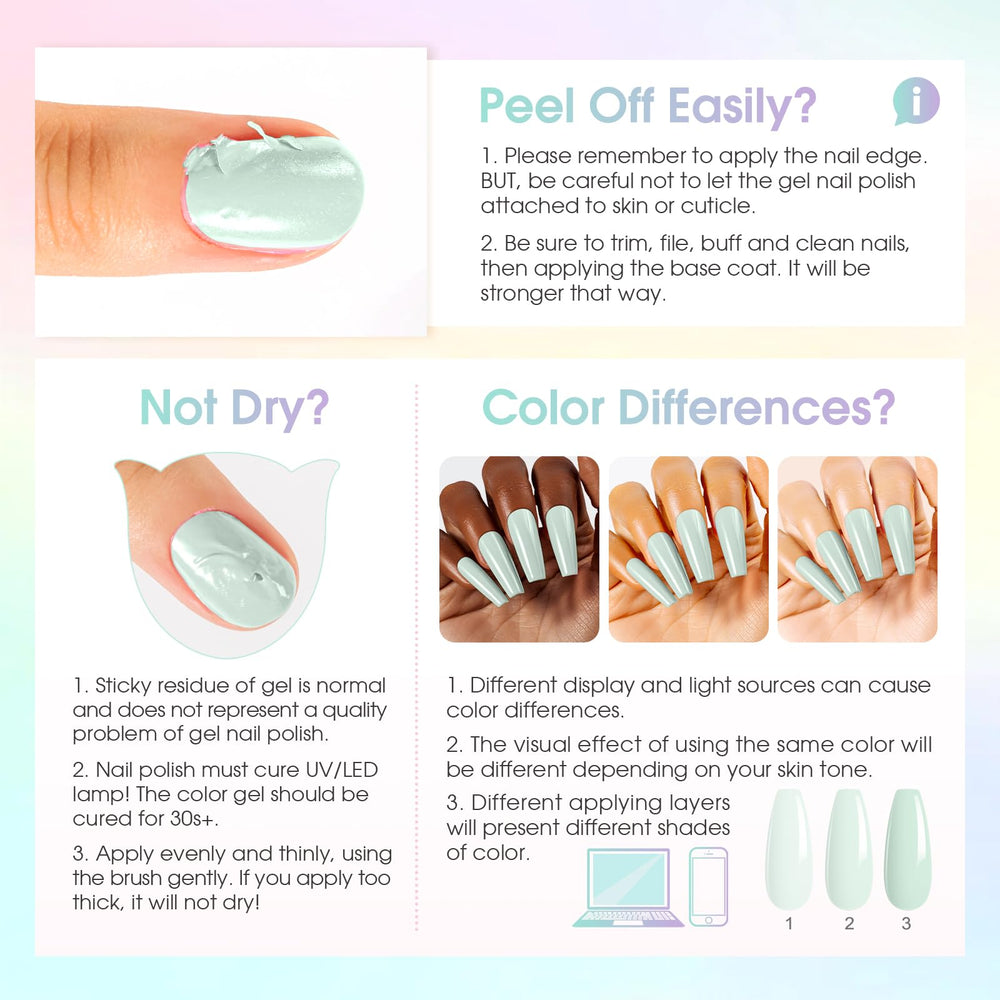 Rosalind coffret cadeau vernis gel, idée cadeau élégante.