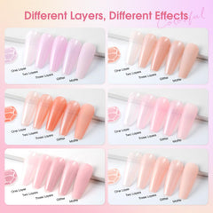 ROSALIND nuances translucides néon pour des looks vibrants et modernes.