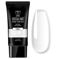 ROSALIND Gel Extension clair en 2 oz prêt pour poser sous lampe UV/LED