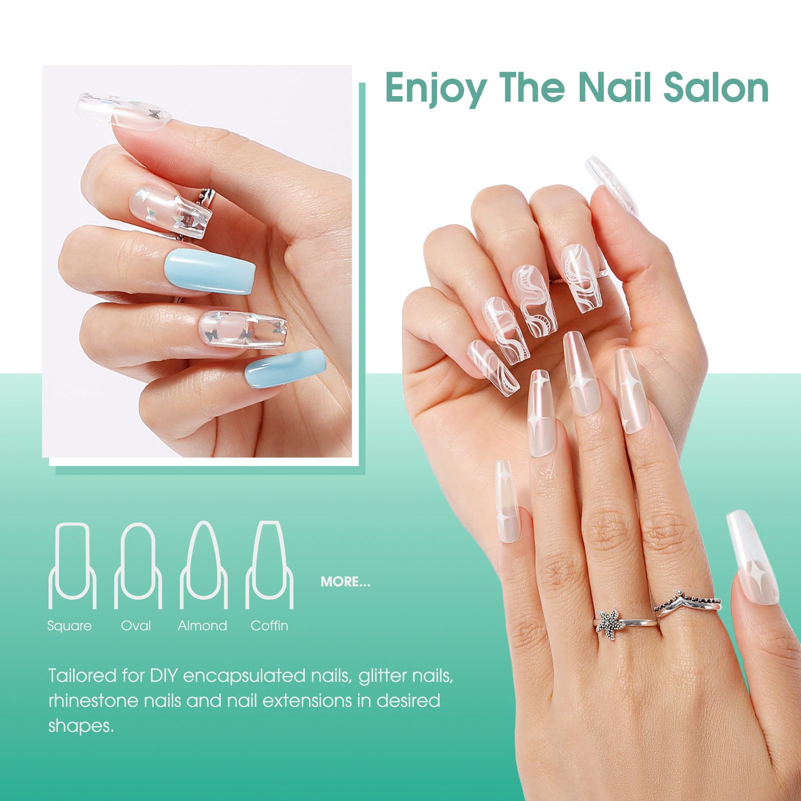 ROSALIND Gel Extension fleurs sèches pour ongles sophistiqués