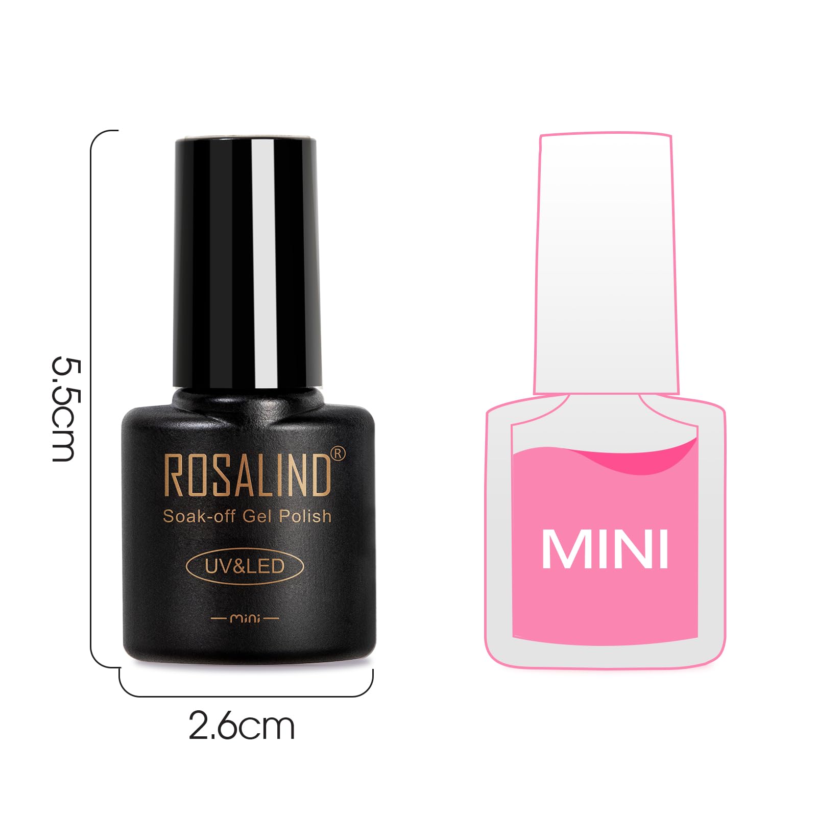 ROSALIND kit salon à domicile pour manucures personnalisées.