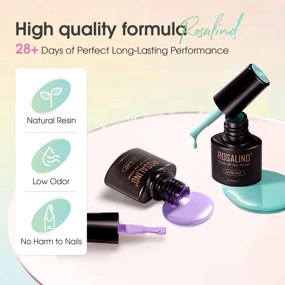 ROSALIND top coat glitter, effets scintillants pour accents festifs.