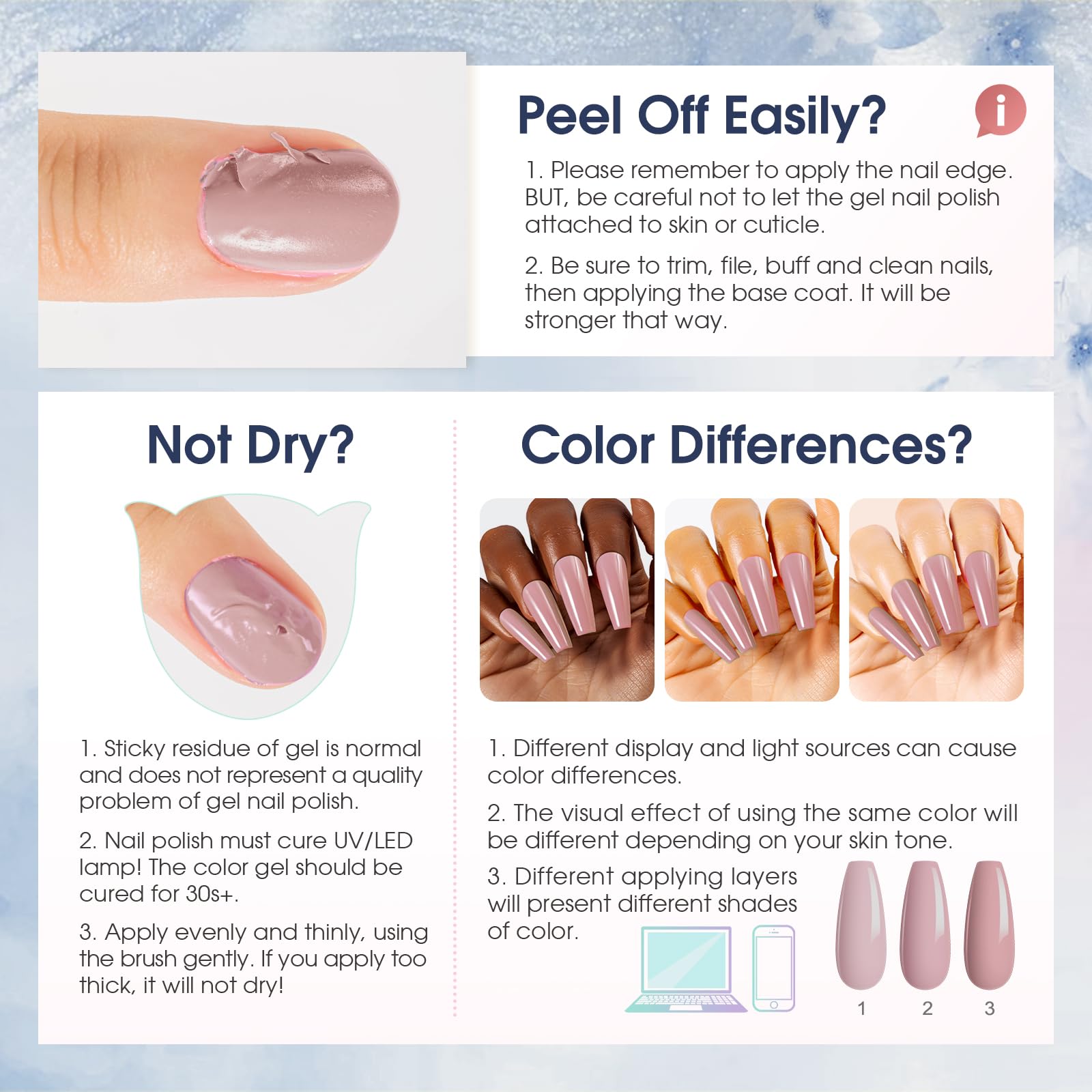 Cadeau beauté ROSALIND idéal pour les ongles.