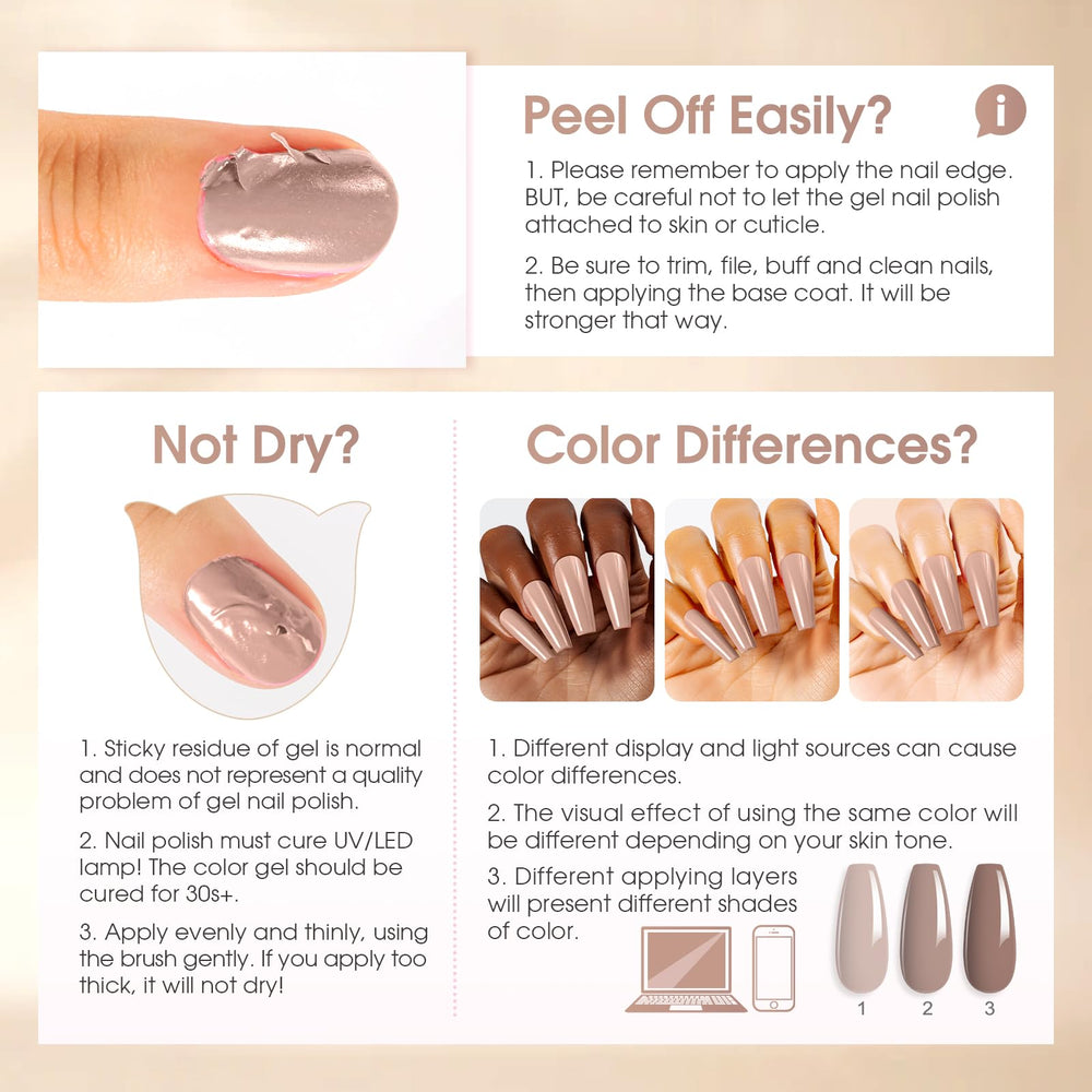 ROSALIND vernis gel terracotta, nuance épicée pour un effet moderne