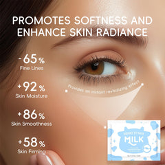 Rosardene masque yeux lait rafraîchissant pour évasion et fraîcheur