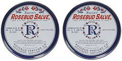 Texture crémeuse du baume Rosebud, application douce sur les lèvres.
