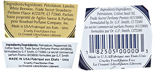 Utilisation quotidienne Rosebud Salve pour lèvres nourries et radieuses.
