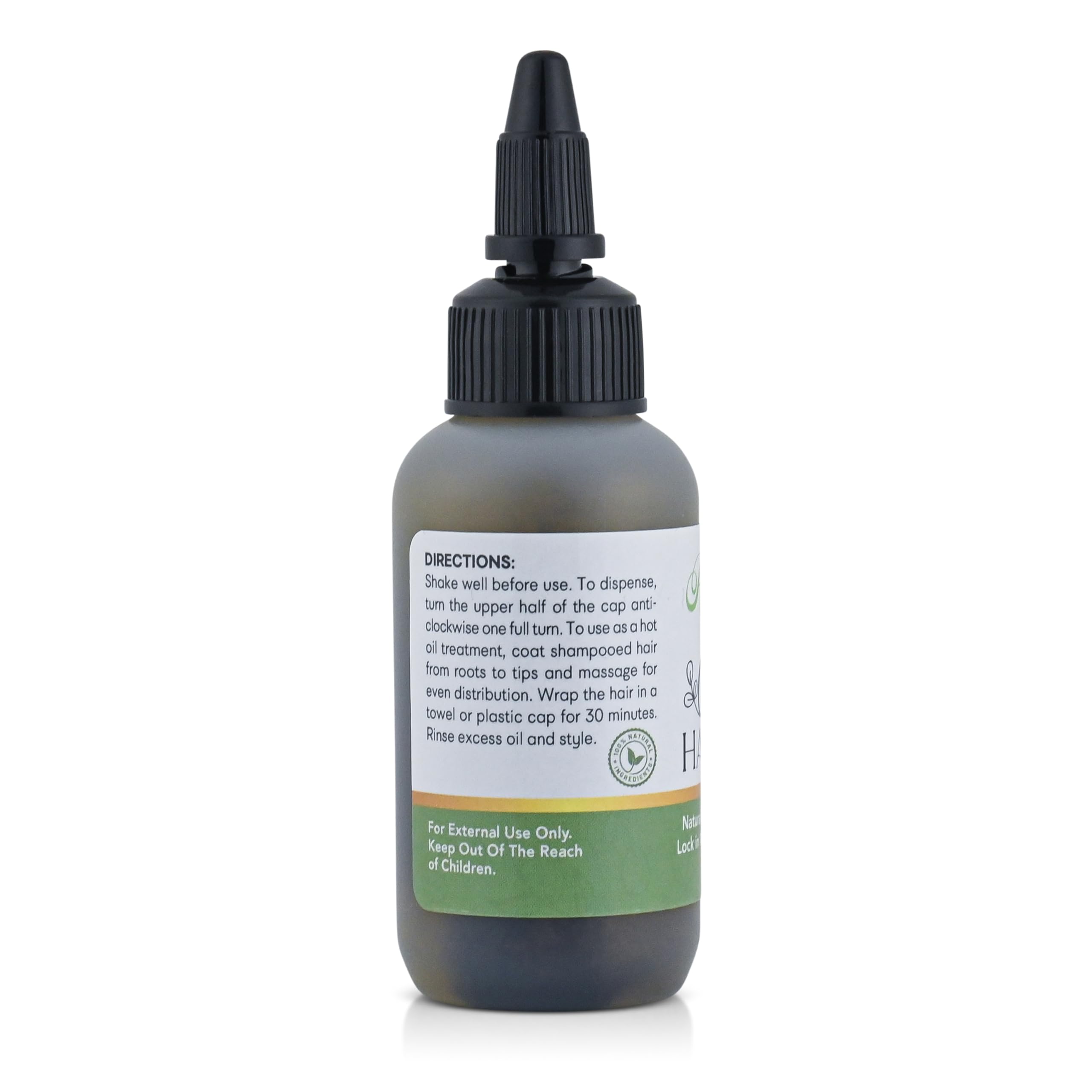 Roselle Naturals Chebe Oil – emballage USA pour une origine claire.