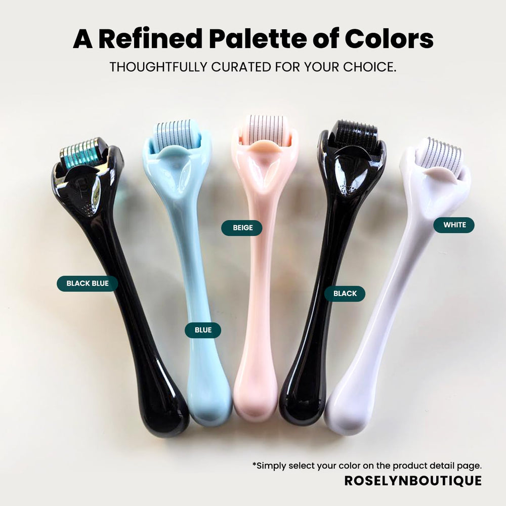 ROSELYNBOUTIQUE rouleau dermique pratique : transport facile et usage rapide
