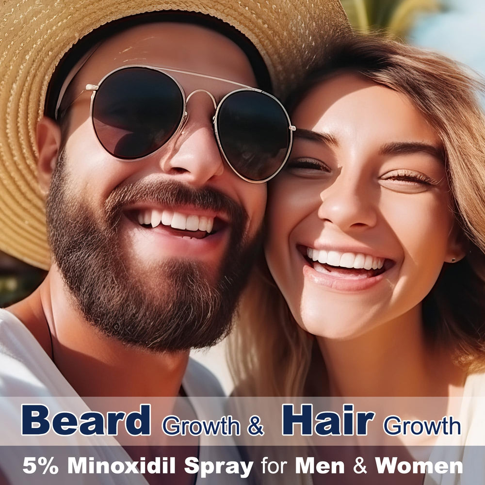 Rosever minoxidil spray cap close-up for easy daily use.