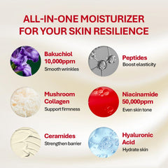 Rothea Resilience Cream enrichie bakuchiol 10 000 ppm pour une alternative naturelle au retinol.