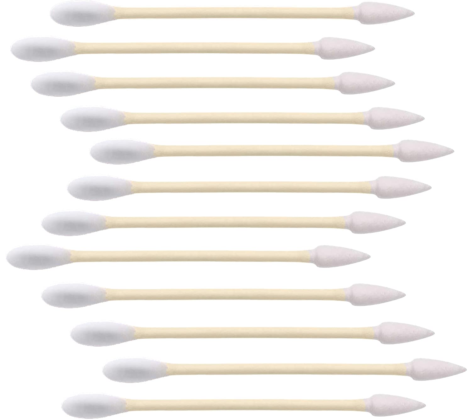Rouceyxin coton-bambou tête ronde, précision délicate pour maquillage et soin.