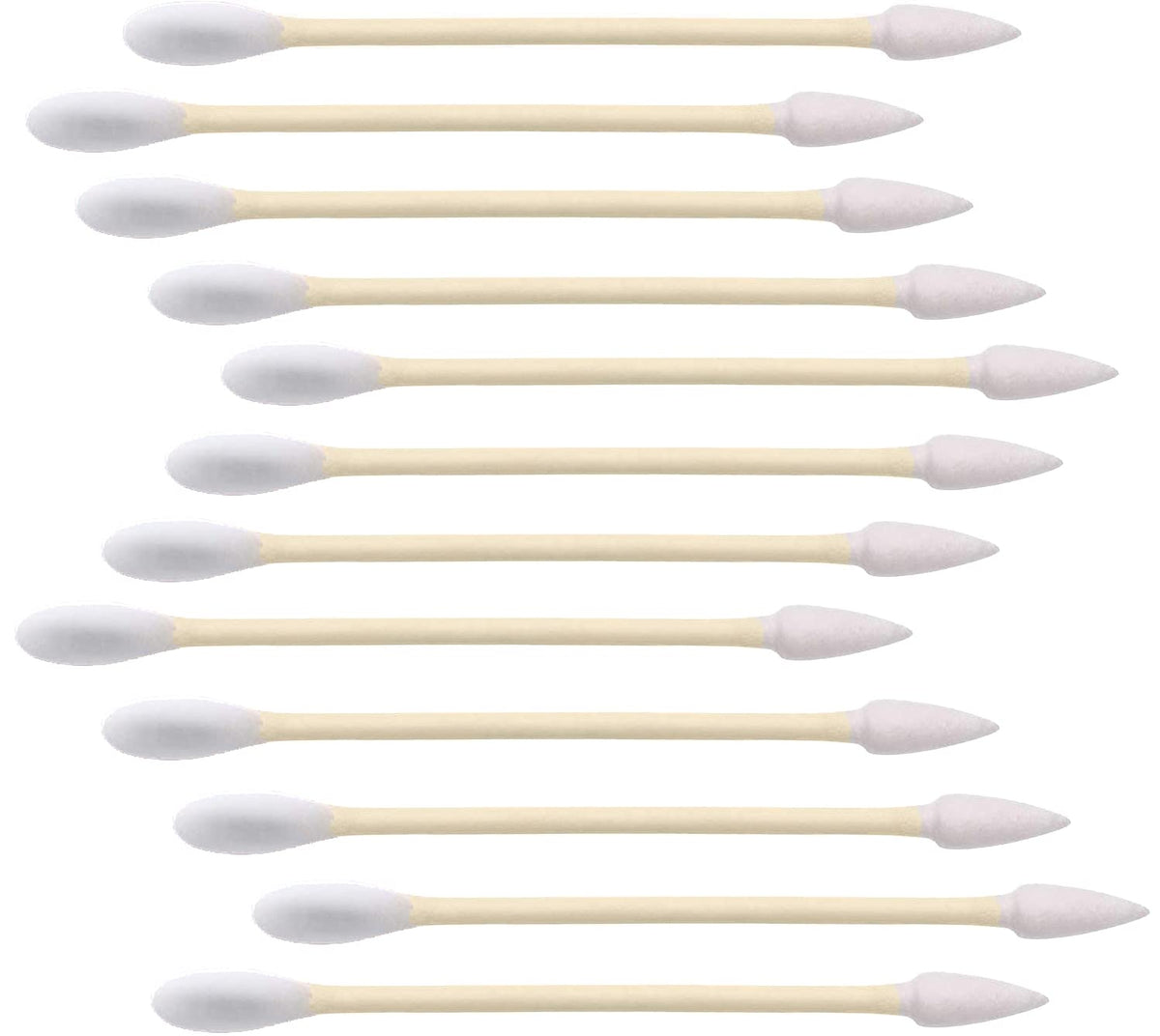 Rouceyxin coton-bambou tête ronde, précision délicate pour maquillage et soin.