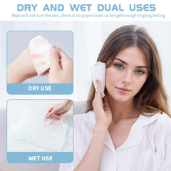 Rouceyxin texture douce coton visage, douceur et confort pour la peau.