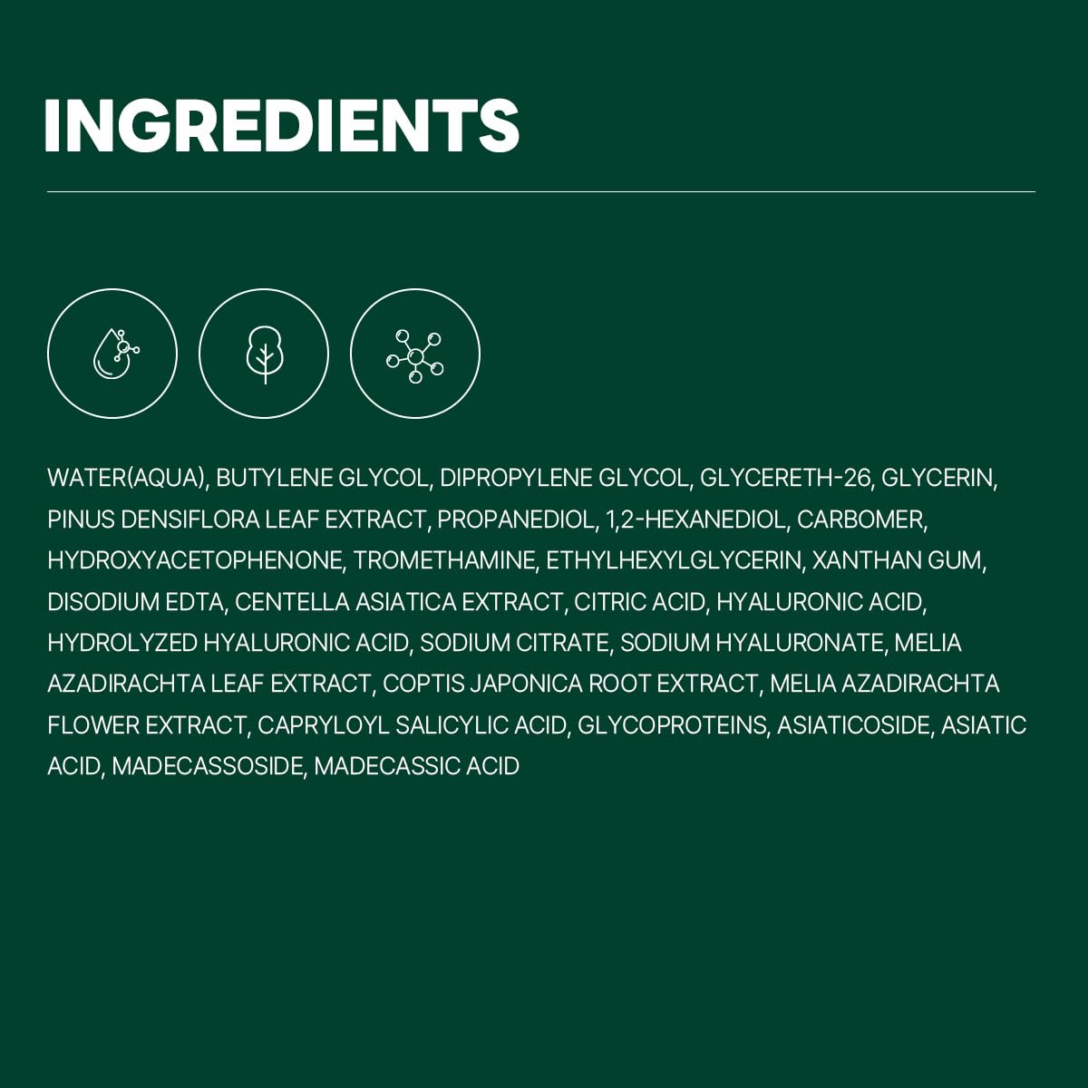 ROUND LAB Pine Calming Cica Ampoule : flacon compact, idéal pour superposer les soins.