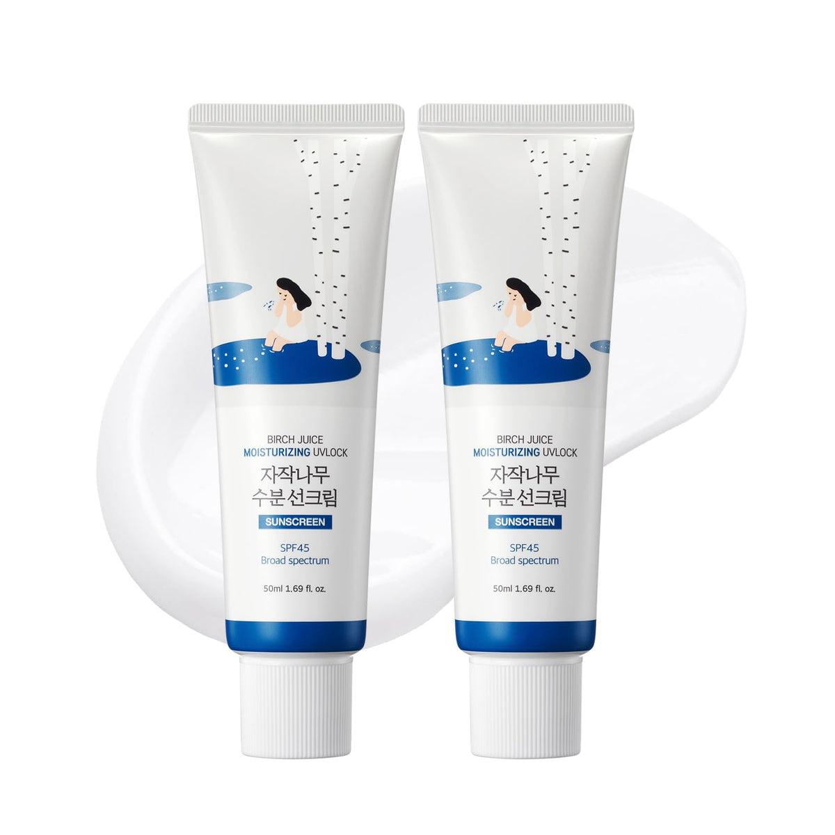 ROUND LAB Birch Juice Bouteille — hydratation légère et protection UV au quotidien