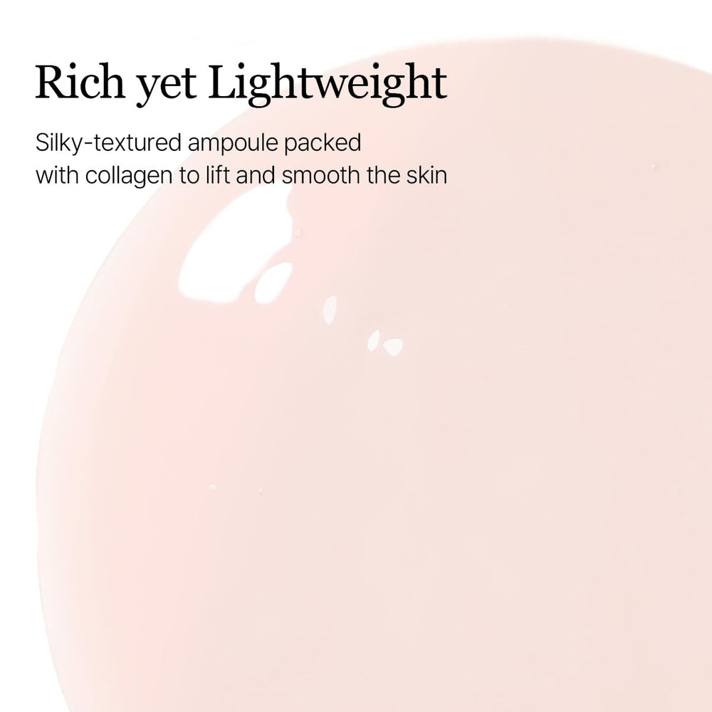 ROUND LAB Camellia Deep Collagen Ampoule : raffermissement des pores et du visage.