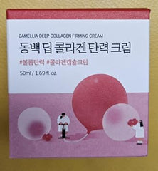 ROUND LAB Camellia Deep Collagen, texture-creme douce: hydratation durable pour peau lisse