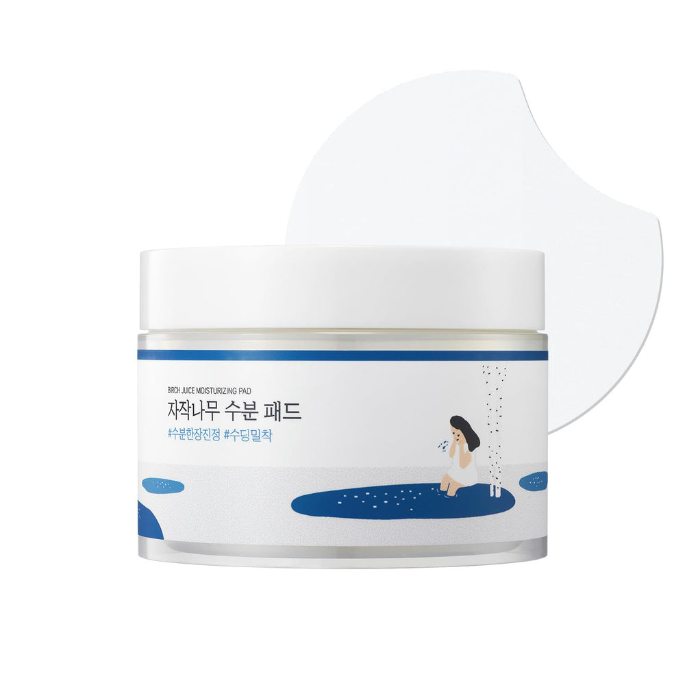 ROUND LAB Disque hydratant au jus de bouleau pour hydratation douce et apaisante