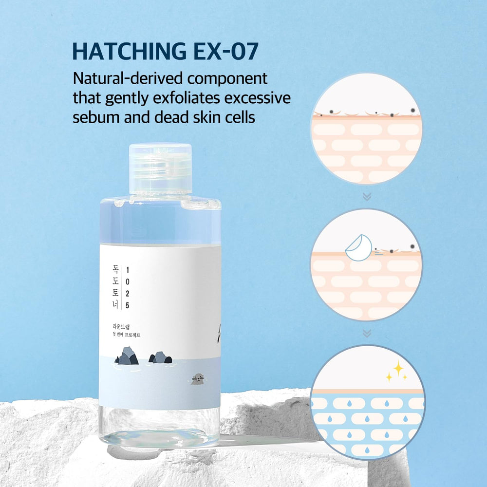 ROUND LAB Dokdo tonique - absorption rapide et hydratation légère