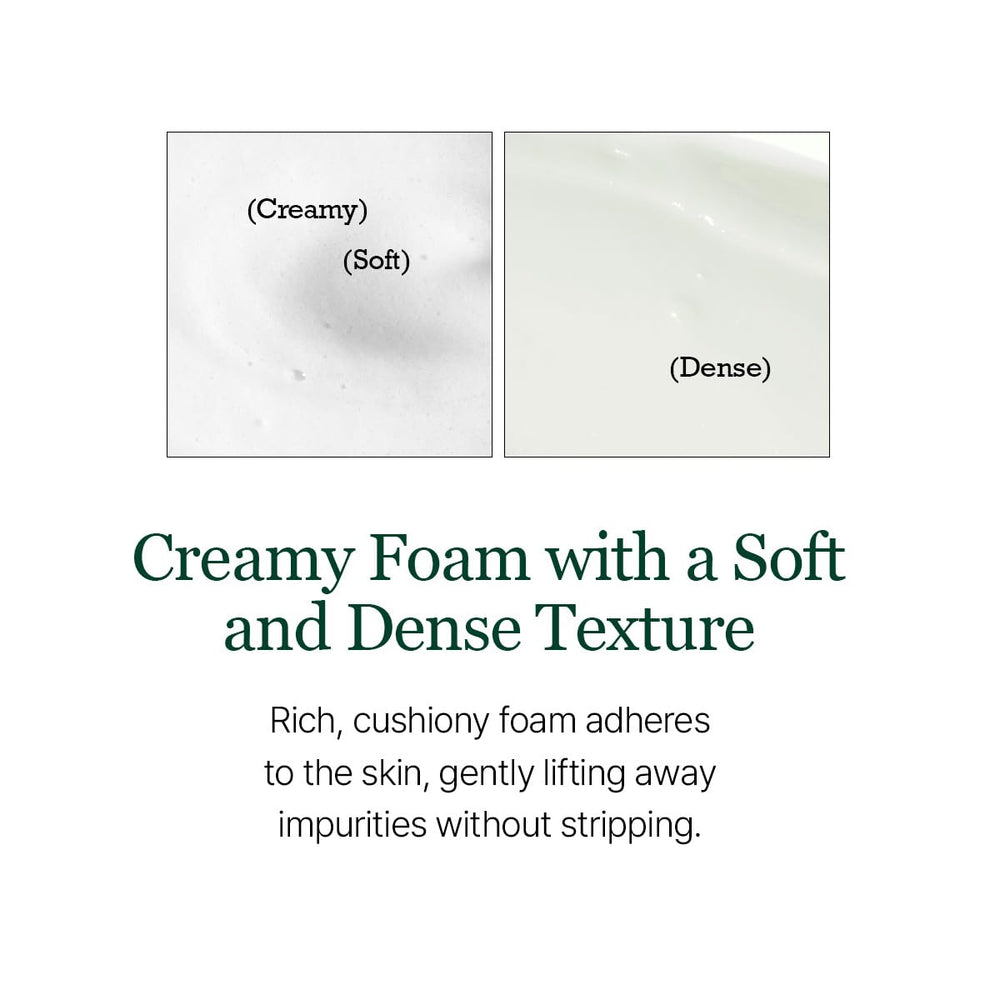 ROUND LAB Pine Calming Cica Cleanser est conçu pour les peaux sensibles et réactives.