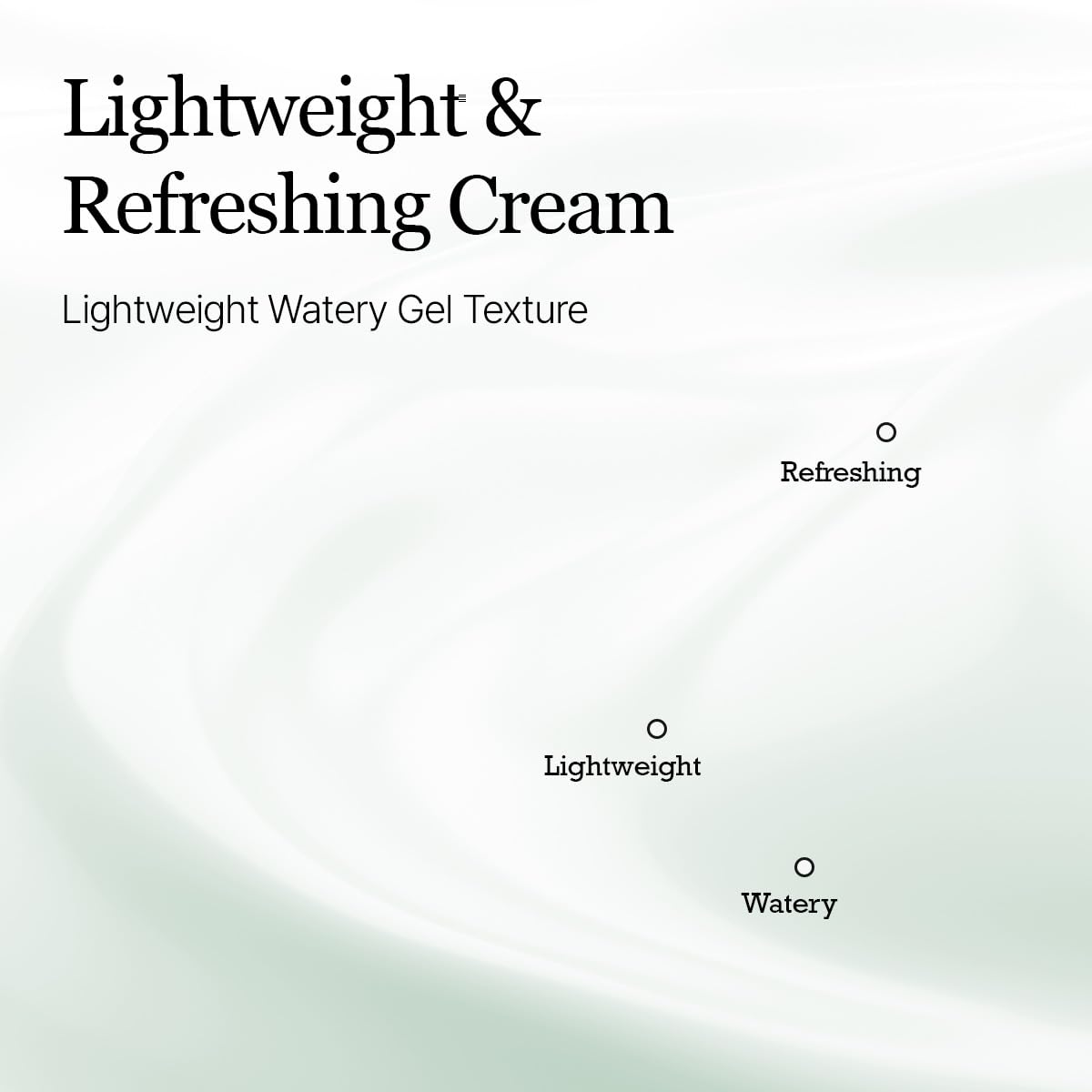 Formule hyaluronique triple pour une peau plus souple ROUND LAB Pine Calming Cica Cream.