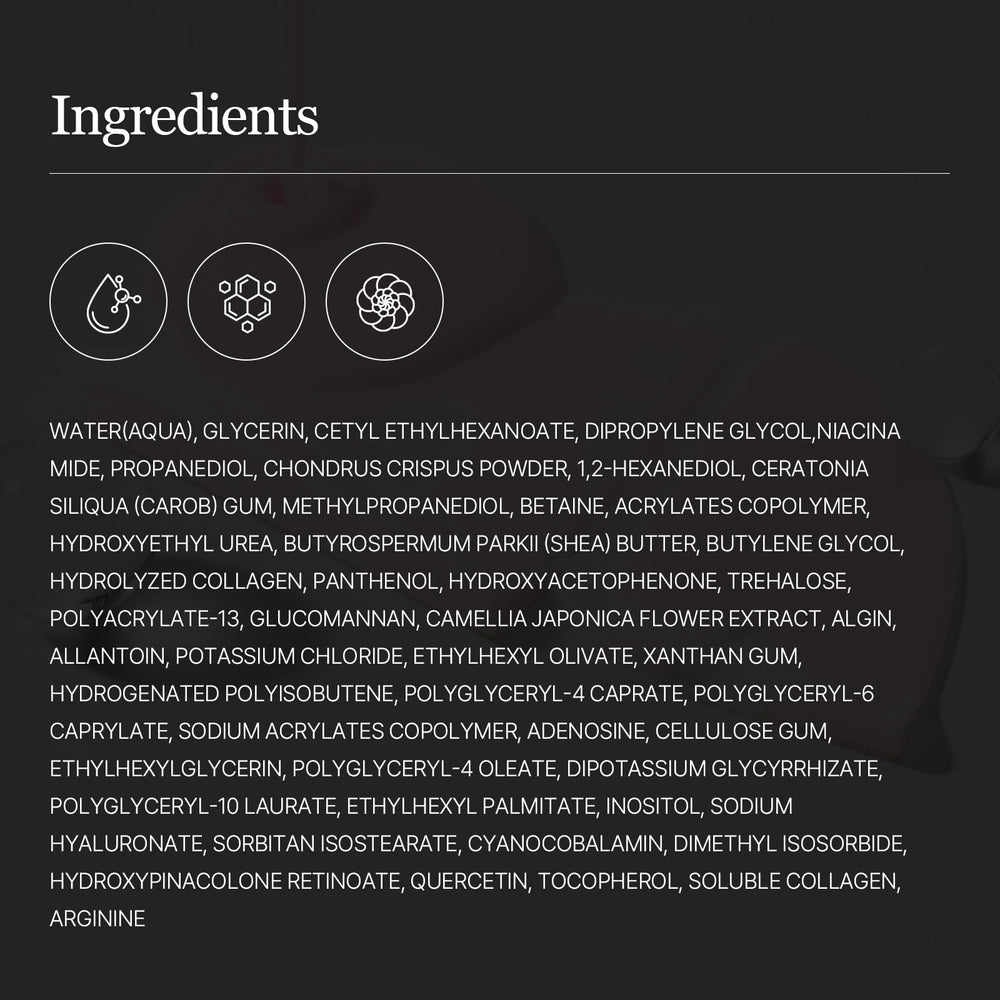 ROUND LAB Camellia Collagen Mask – rétinol HPR raffine les pores et la fermeté.